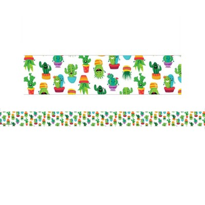 Eureka A Sharp Bunch Tossed Pattern Deco Trim, 37 Feet (Pack of 6)