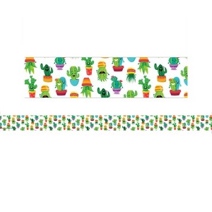 Eureka A Sharp Bunch Tossed Pattern Deco Trim, 37 Feet (Pack of 6) - 1 of 1