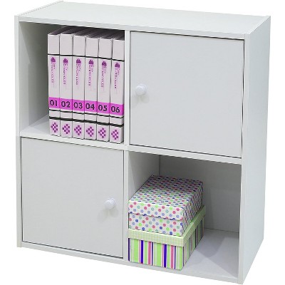 Kings Brand Furniture Charles Bookcase, White