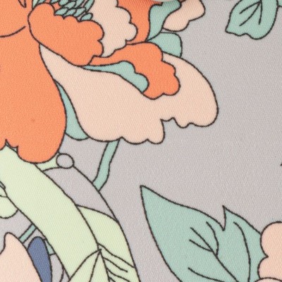 light grey flower power