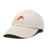 Dalix Salmon Nigiri Embroidered Sushi Cotton Dad Hat Baseball Cap Adjustable Womens - image 4 of 4