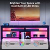 Bestier TV Stand Tall Entertainment Center with Storage For 70 Inch TV - 2 of 4