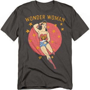 Dc Wonder Circle Adult T-Shirt - 1 of 4