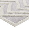 Modway Whimsical Pathway Abstract Chevron 5x8 Shag Area Rug - 4 of 4