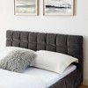 Sapphtopaz Queen Bed Frame with Headboard Chenille Tufted Upholstered Platform Bed Frame with 4 Side Drawers Grounded Bed Frame for Bedroom - 3 of 4