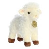 Aurora Small Baby Lamb Miyoni Tots Adorable Stuffed Animal White 7" - 3 of 4