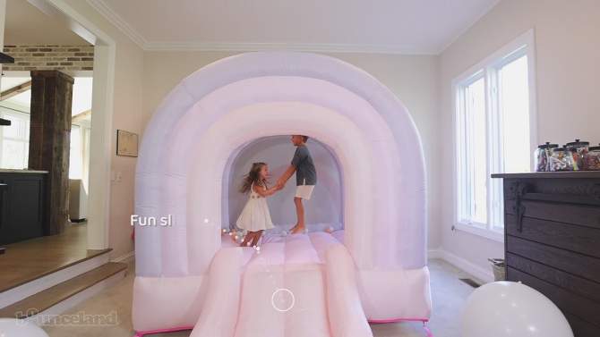 Bounceland Day-Dreamer Cotton Candy Bounce House - Pink, 2 of 11, play video