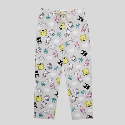 Men's Sanrio Toss Knit Pajama Pants - Gray S