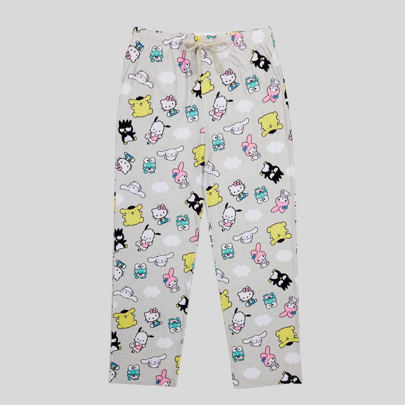 Men&#39;s Sanrio Toss Knit Pajama Pants - Gray, 1 of 4