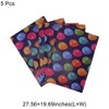 Unique Bargains Gift Wrap Paper Glossy Coated Paper 27.56 "x19.69 " 5 Pcs - 3 of 4