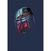 Men's Star Wars The Mandalorian Helmet Reflection T-Shirt - 2 of 4