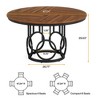 Kadyn Kitchen Table, Dining Table,Resenkos Dining Table, Kitchen Table,,Brown - 2 of 3
