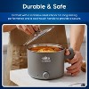 Elite Cuisine 1.25qt Noodle Express Hot Pot Stainless Steel Interior Glass Lid Gray - 3 of 4