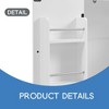 Elegant Bathroom Floor Storage Cabinet, Bathroom Storage Unit, Freestanding Cabinet with 4 Doors, Adjustable Shelves - Leovsnove - 4 of 4