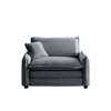Corduroy Deep-Seat Single Sofa with Pillow (Alt Version) - 3 of 4