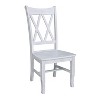 International Concepts Double XX Back Chair in Chalk - 4 of 4