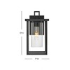 Lark Mateo 1 - Light Wall Light in  Black - 2 of 4