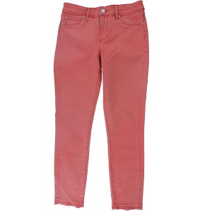 Articles of Society Womens Super-Soft Released-Hem Cropped Jeans - 1 of 2