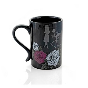 Seven20 The Nightmare Before Christmas Black Rose Wedding 15 Oz Ceramic Coffee Mug - 1 of 4