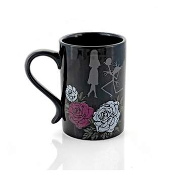 Seven20 The Nightmare Before Christmas Black Rose Wedding 15 Oz Ceramic Coffee Mug