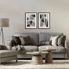 Stupell Industries Earthy Geometric Shapes 2pc Framed Print Under Glass Set - 2 of 4