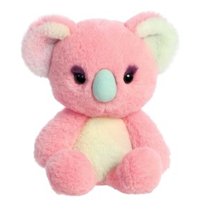 Aurora Small Taffy Koala Sweet Pop Colorful Stuffed Animal Pink 9" - 1 of 4
