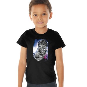 Toddler Boys' Garfield Dj Lazy T-Shirt Black - 1 of 4