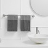 BWE 5-Piece Bath Hardware Set with 2-Towel Bars/Racks, Towel/Robe Hook, Toilet Paper Holder - 2 of 4