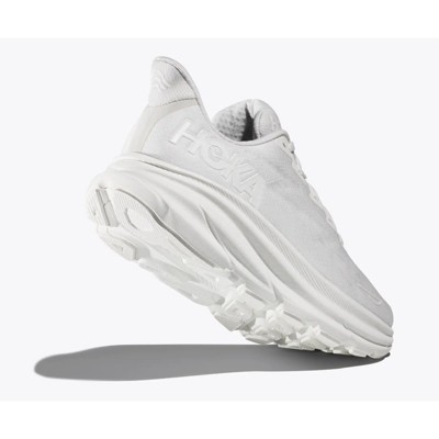 HOKA Clifton 9 Running Shoes for Men, White/White Size 10 — фото 2