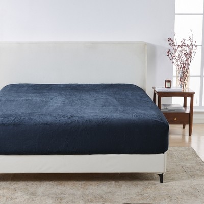 Velvet Plush Fitted Sheet 12"-14" Pocket Depth - Great Bay Home