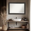 Amanti Art Attic Aged Beveled Wood Framed Bathroom Vanity Wall Mirror - 4 of 4