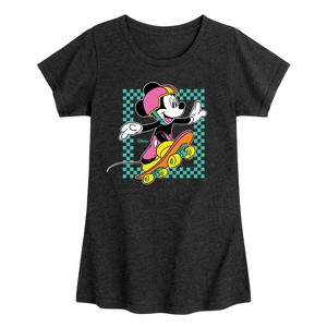 Girls' - Disney - Mickey & Friends Fitted Short Sleeve Graphic T-Shirt - 1 of 4