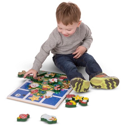 melissa and doug christmas puzzle