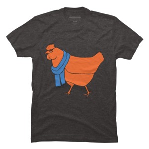 Men's Design By Humans The Hipster Chicken By TabithaDesigns T-Shirt - 1 of 4
