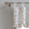 Laura Ashley Fawna Tab Top Valance - 50X20 - Pastel Red - 2 of 3