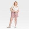 Women's Leisure Studio Mid-Thigh Fleece Shorts - Universal Thread™ - 3 of 3