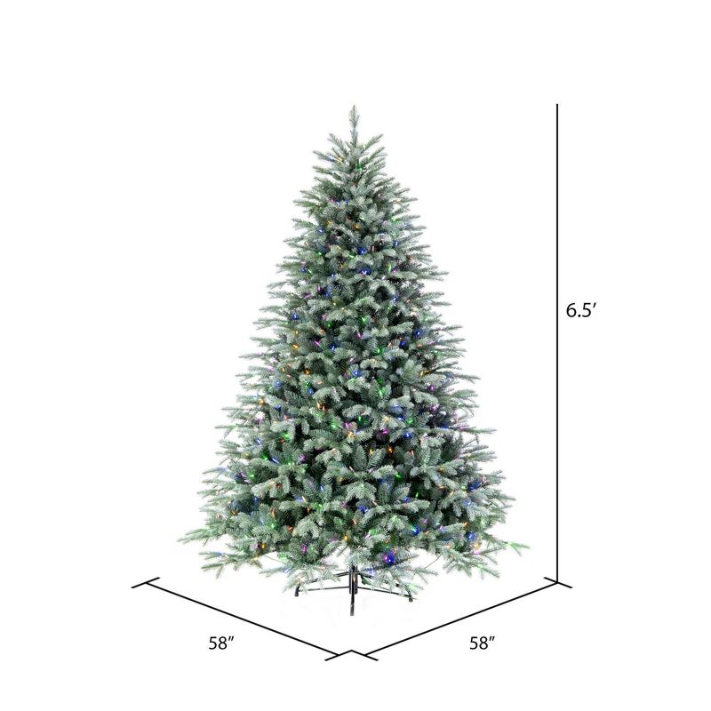 Vickerman Imperial Blue Spruce Artificial Christmas Tree, 3 of 9