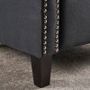 Izidro Tufted Recliner Dark Charcoal - Christopher Knight Home: Upholstered Polyester, Hardwood Frame, Spot Clean - 3 of 4