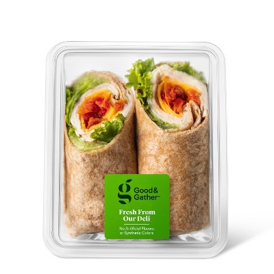 Turkey & Cheddar Wrap - 8.05oz - Good & Gather™