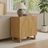 Storage Kitchen and Dining Cabinets,Buffet Sideboard Cabinet Credenza Cabinet with Sturdy Wooden Legs,Bedroom,Living Room,Kitchen,Hallway-Tanpinhause - 2 of 4