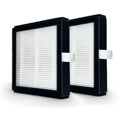 Nispira DH02 True HEPA Filter Replacement for Tenergy Sorbi Air Purifier Dehumidifier Afloia AQ8 Q8 Honati Hysure Q7, 2 Pack