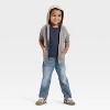 Toddler Boys' Fleece Zip-Up Hoodie Sweatshirt - Cat & Jack™ - 3 of 3
