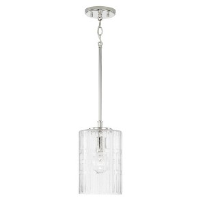 Capital Lighting Emerson 1 - Light Pendant in  Polished Nickel - 1 of 1