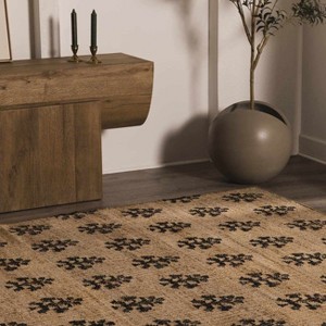Hauteloom Albina Jute Living Room, Bedroom Area Rug - Contemporary - 1 of 4