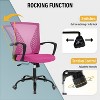 BestMassage Office Chair Mesh Desk Chair Computer Chair with Rolling Swivel and Lumbar Support Height Adjustable Task Chair for Home Office - 3 of 4