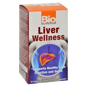 Bio Nutrition Liver Wellness - 60 Vegetarian Capsules - 1 of 1