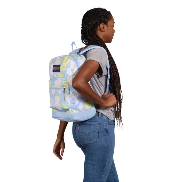 Mochila JanSport Cross Town Plus de 17" resistente al agua para laptop de 15" 4
