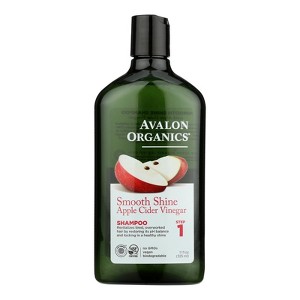 Avalon Organics Smooth Shine Apple Cider Vinegar Shampoo Step 1 - 11 oz - 1 of 4