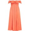 Women's Plus Size Tiarne Maxi Dress - hot coral | CITY CHIC - 4 of 4