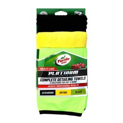 Turtle Wax 3pk Microfiber Towel Roll : Target